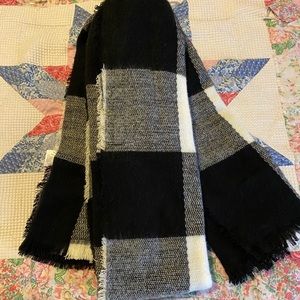 Buffalo plaid scarf
